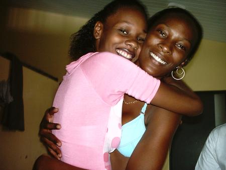 two girl